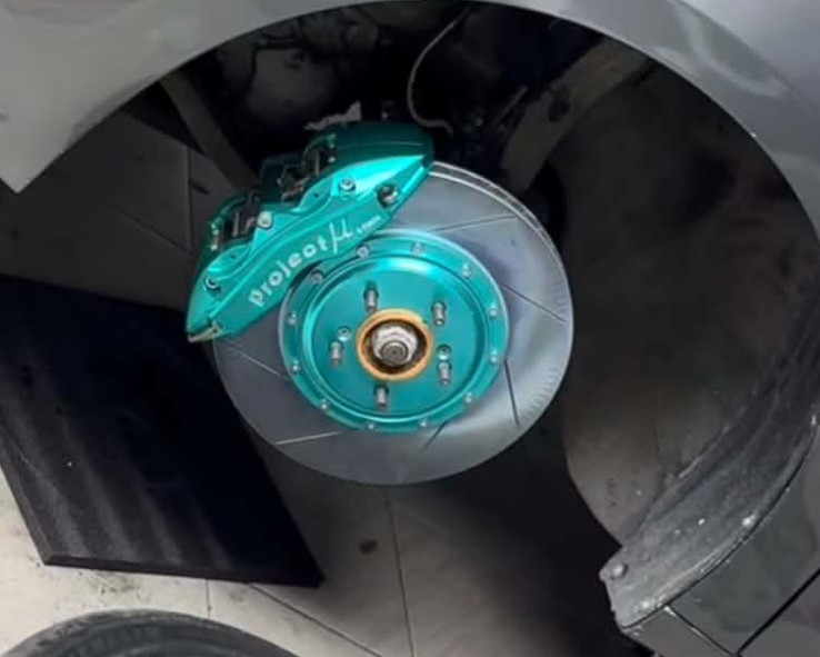 Project Mu Big Brake Kit front