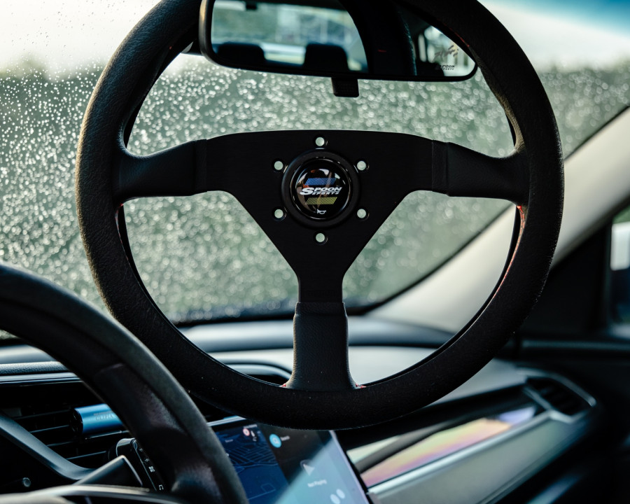 Spoon Steering Wheel (3rd gen) (to be installed)