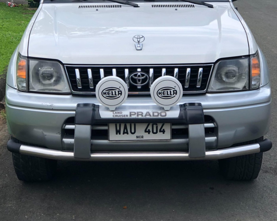 Orig Toyota Front Over Rider / Bullbar